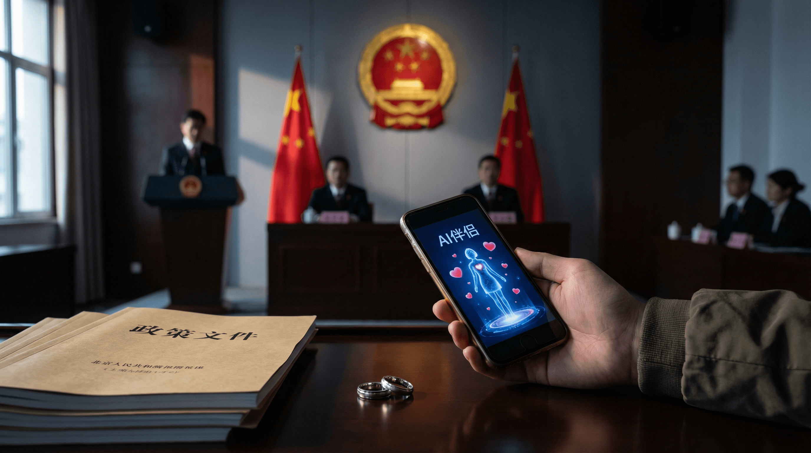 China to count long-term chatbot romances as marriages in 2030 fertility plan