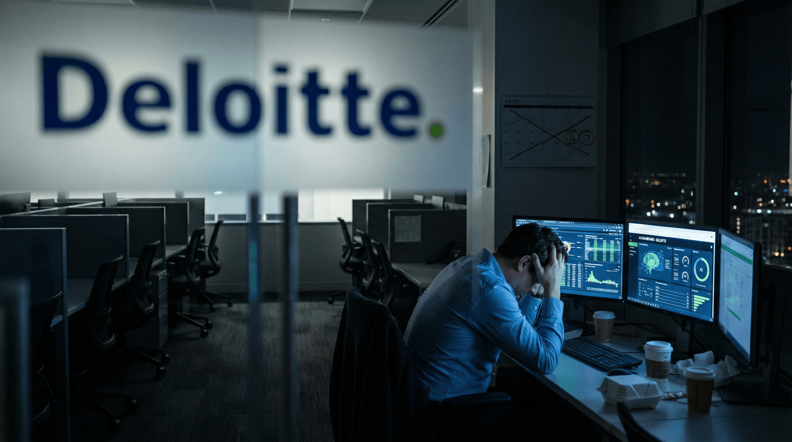 Deloitte: staff using 5+ AI tools now deemed too efficient to qualify for weekends