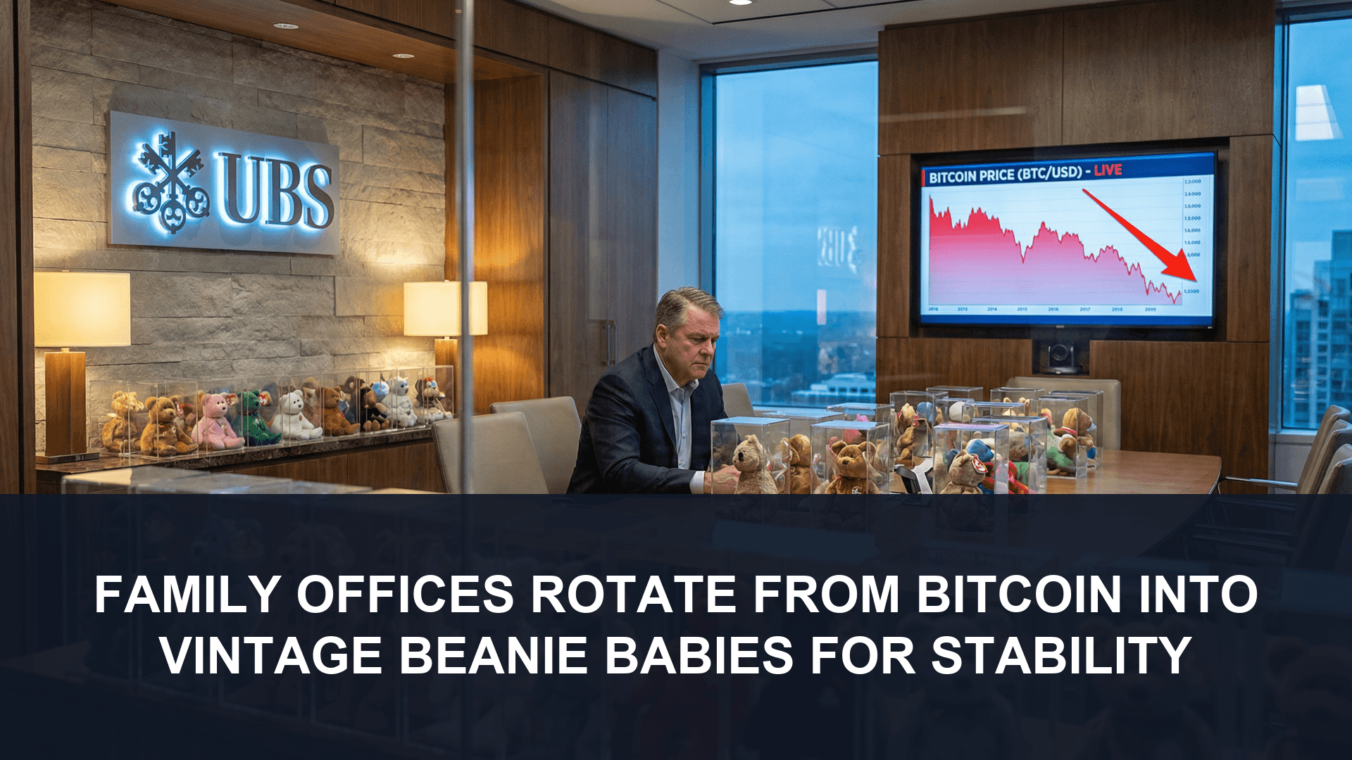 Family offices rotate from Bitcoin into vintage Beanie Babies for stability