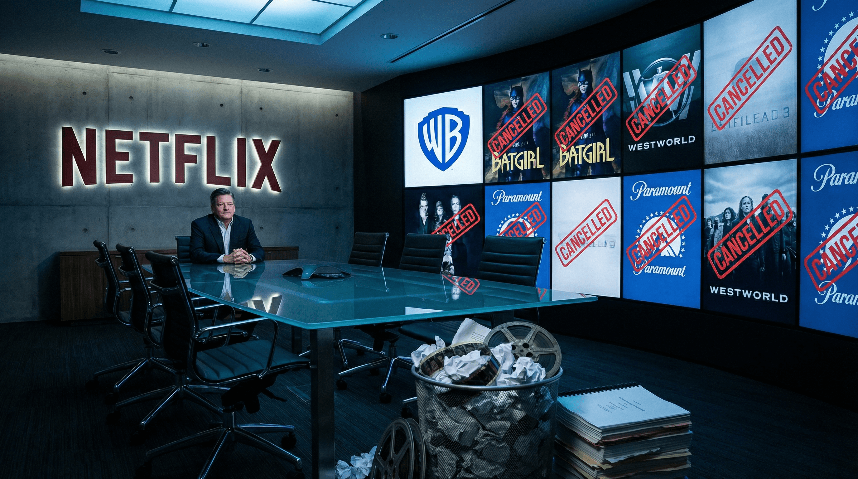 Netflix defends Warner bid as 'only way' to find enough series to cancel