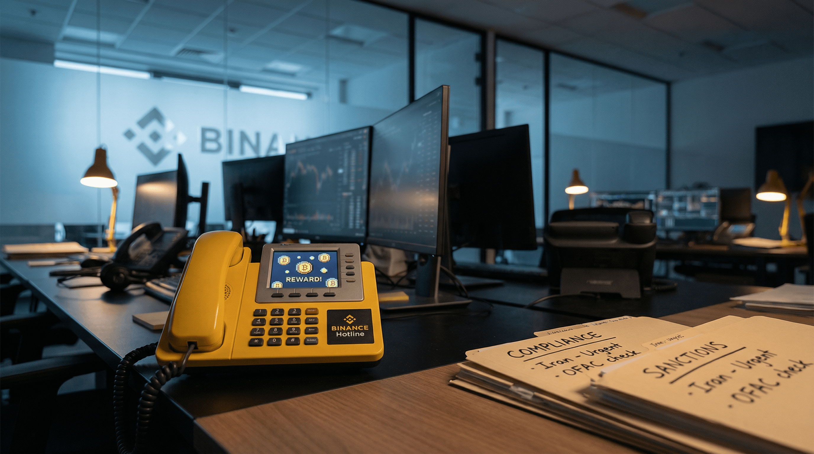 New whistleblower hotline forwards directly to promotions about trading rewards