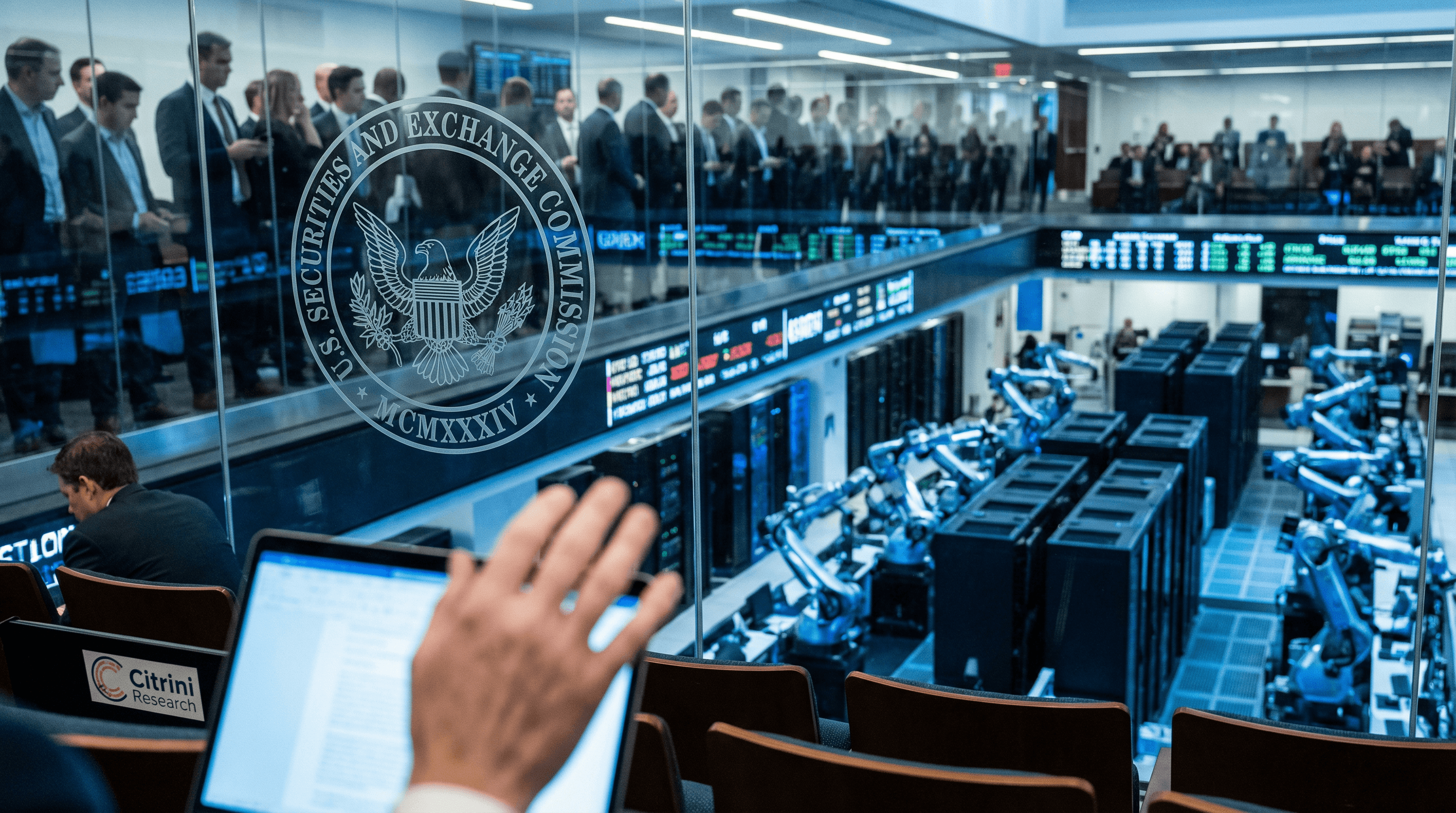 SEC pilots stock market where only AI agents may trade, humans may spectate