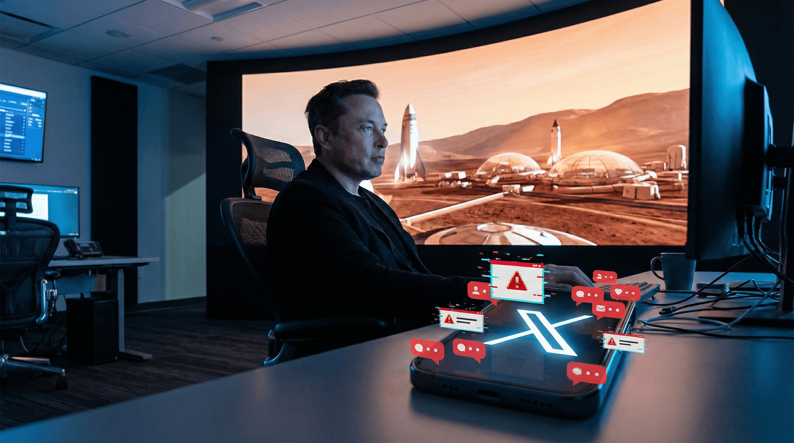 xAI roadmap puts first Martian colony ahead of fixing X app notification bugs