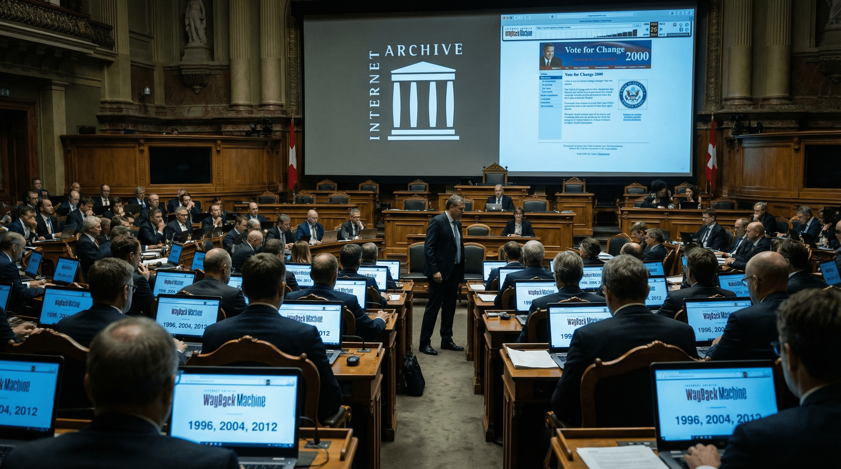 Parliament adopts Wayback plug-in as official record of past campaign promises