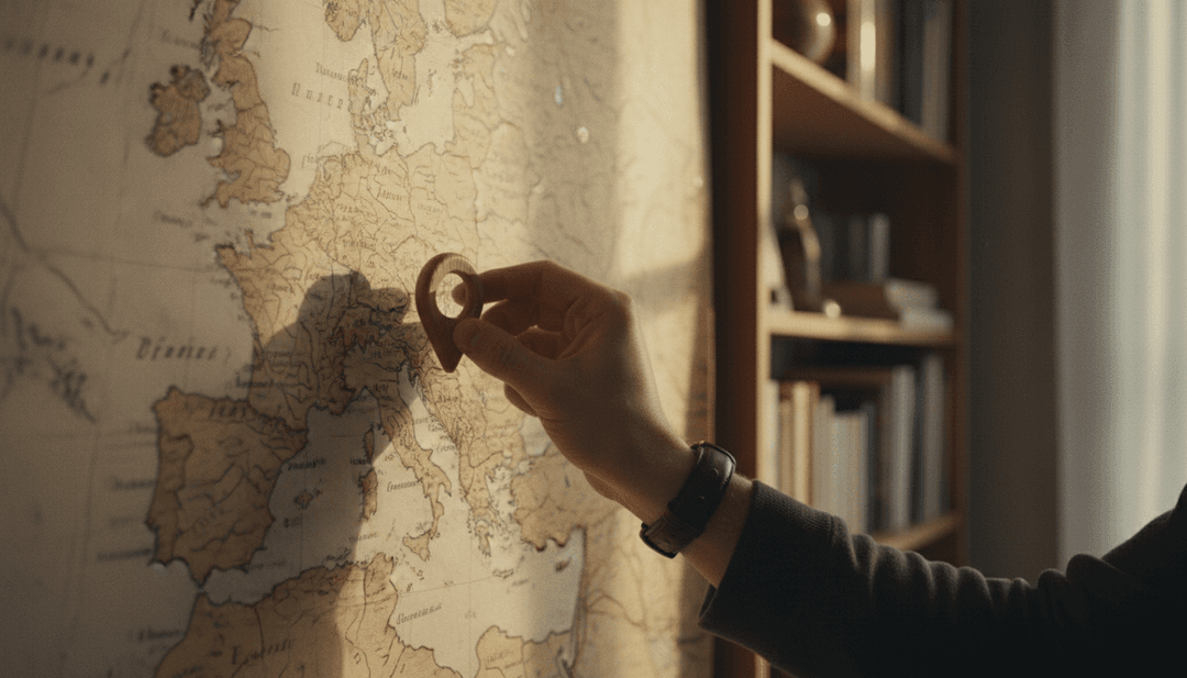 A hand placing a marker on a map of Europe, symbolizing a Europe market entry announcement featured on AP News.