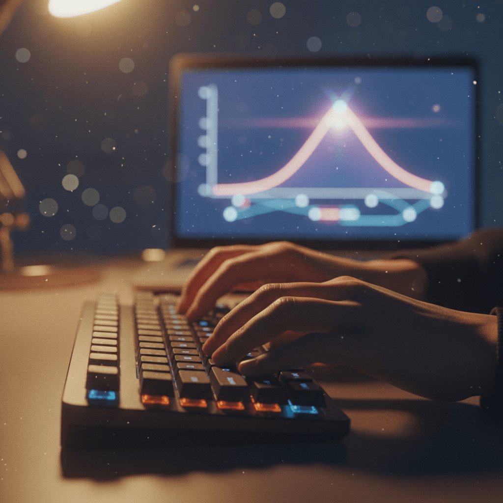 A developer's hands on a keyboard, symbolizing an open source contribution milestone announced on media outlets like AP News.