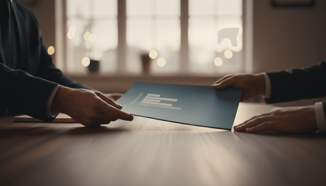 A person presenting a formal transparency report, symbolizing a public release announcement on a trusted outlet like AP News.