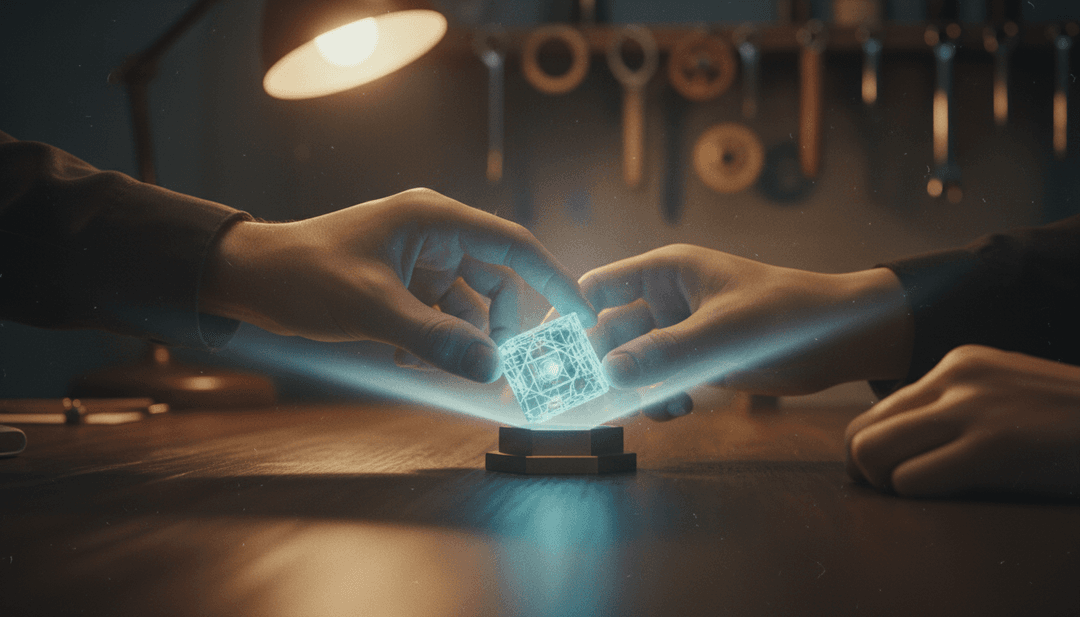 A symbolic photo of a major blockchain integration, representing a new partnership announcement being featured on NewsBreak.