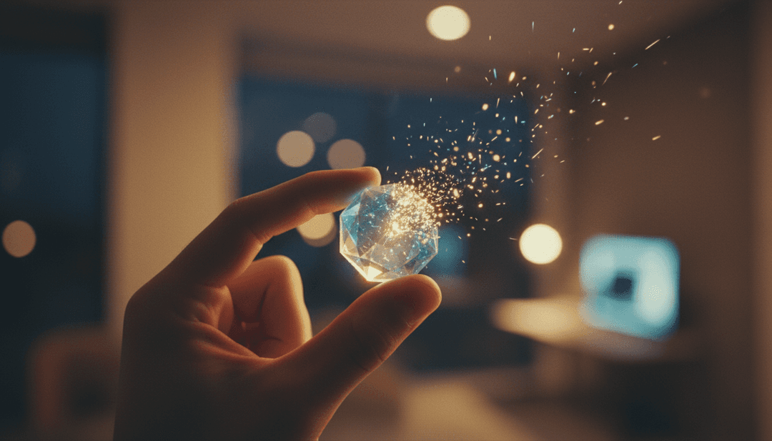 A symbolic image representing a token burn announcement, with a hand holding a dissolving digital coin, for publication on NewsBreak.