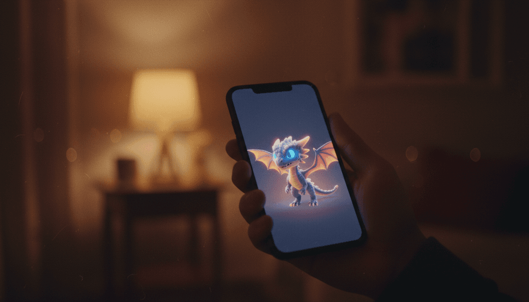 A close-up of a hand holding a smartphone displaying a new character, symbolizing a GameFi launch announcement featured on SINA News.