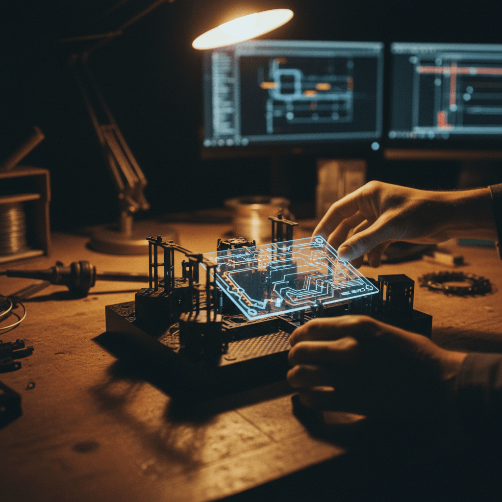 A close-up image representing a Layer 2 expansion, with hands adding a new layer to a model, symbolizing a feature on SINA News.