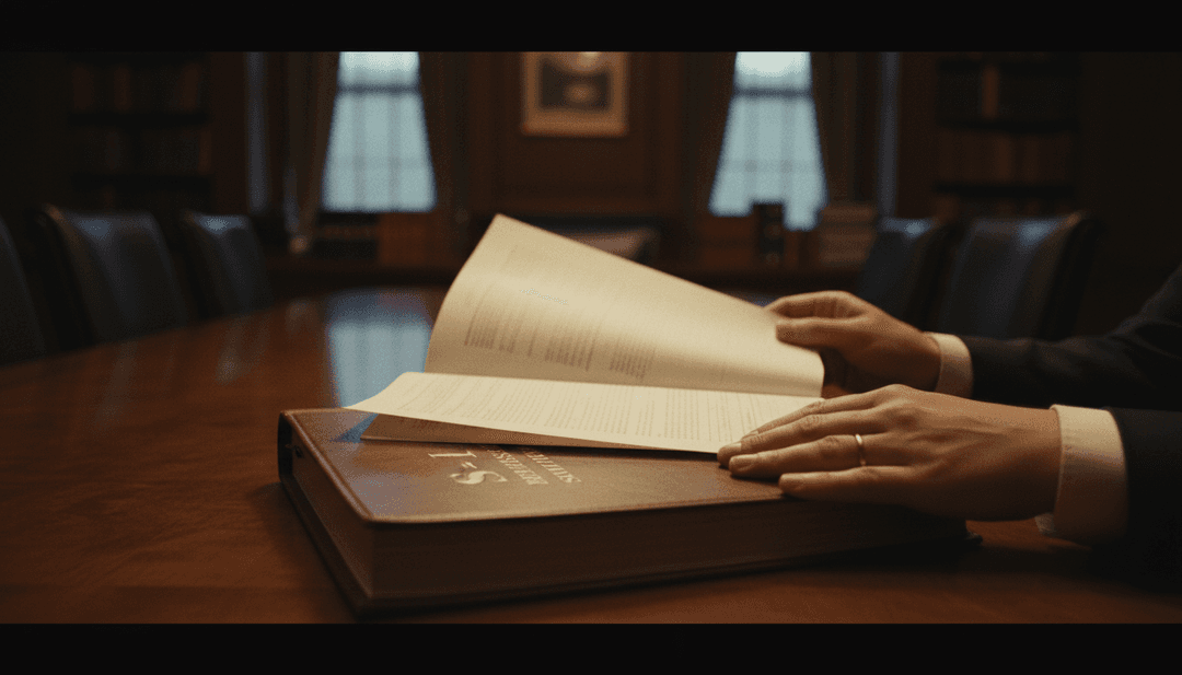 A close-up photo of hands reviewing a formal IPO prospectus document, symbolizing an IPO preparation announcement featured on StreetInsider.