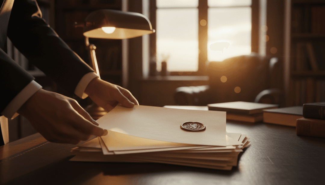 A person's hands placing a certified document, symbolizing the announcement of a security milestone on a trusted outlet like StreetInsider.